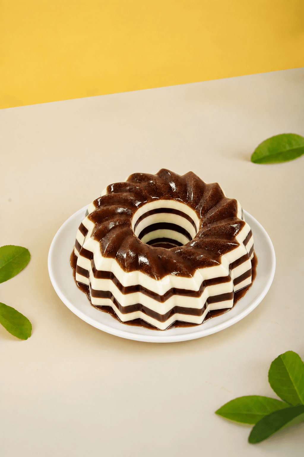 CHOCO FLAN CHEESE JELLY 